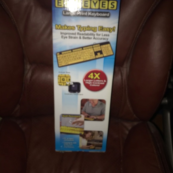 Large Print Keyboard EZ EYES - Picture 5 of 5